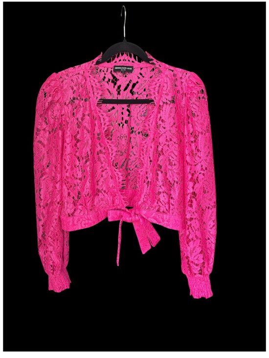 Generation Love Tops - Generation Love Lace Tie-Front long sleeve Top
